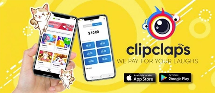 ClipClaps Menonton Video Lucu dan Memainkan Game