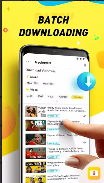 Beberapa Website Yang Di Dukung Oleh Snaptube