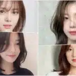 Model Rambut Sebahu Kekinian Ala Korea untuk Wajah Bulat