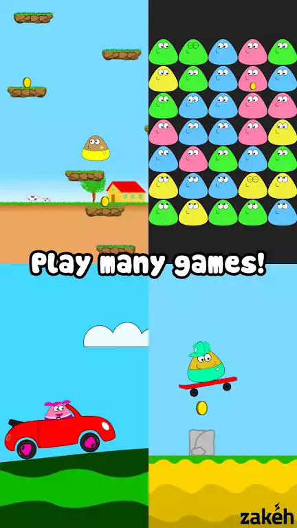 Cara Bermain POU Mod Apk
