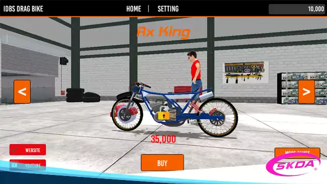 Fitur Unggulan IDBS Drag Bike Simulator Mod Apk