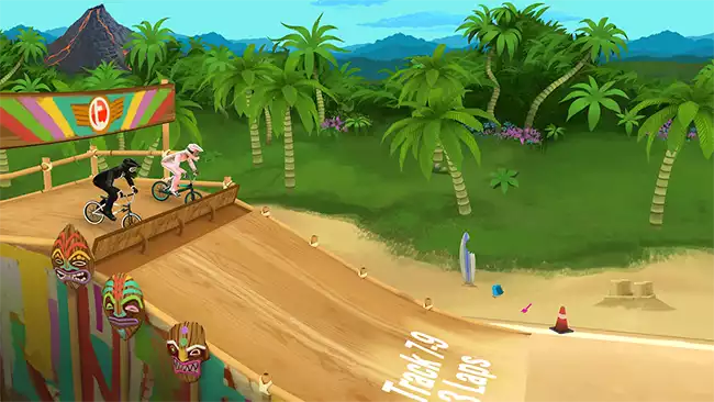 Penjelasan Mad Skills BMX 2 Mod Apk All Unlocked