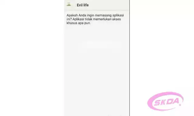 Tutorial Install Aplikasi Evil Life Mod Apk